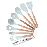 12PCS Silicone Kitchenware Cooking Utensils Set Heat Resistant Kitchen Non-Stick Cooking Utensils Baking Tools With Storage Box