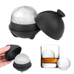 Creative 6cm Silicone Round Hockey Whiskey Ice Cube Ball Maker Mold Sphere Mould Party Bar Tray Kitchen Gadgets