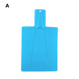 2019 Chopping Blocks Portable Kitchen Board Flexible Camping Cooking Mat Non-slip Shovel-shaped Plastic Folding Cutting Boards