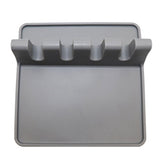 Kitchen Utensil Holder Silicone Spoon Spatula Rack Shelf Portable Multipurpose Stand