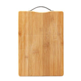 Wooden Chopping Blocks Tool Bamboo Rectangle Hangable Cutting Board Durable Non-slip Kitchen Accessories Chopping Board 1pcs