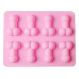 Dick Ice Tray Sexy Penis Cube Cake Mold Silicone Mold Candle Moulds Sugar Craft Tools Chocolate Ice Mold Dropshipping