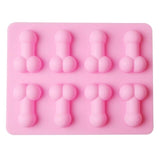 Dick Ice Tray Sexy Penis Cube Cake Mold Silicone Mold Candle Moulds Sugar Craft Tools Chocolate Ice Mold Dropshipping