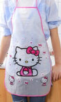 1PC New Cartoon Cute Fruit Waterproof Cooking Resturant Kitchen Women PVC Apron Kids Funny ND 009