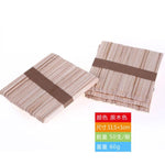 50Pcs/Lot Wooden Craft Ice Cream Sticks Pop Popsicle Sticks Natural Wood Cake Tools DIY kids Handwork Art Crafts Toys Ice Mold