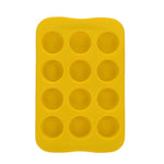 Ice Cube Tray 100% Food Grade Silicone Mold Chocolate Mould 12 Grids Soft Ice Maker Jelly Pudding Mould Ice Cube Maker