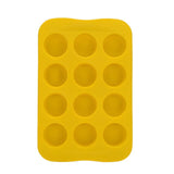 Ice Cube Tray 100% Food Grade Silicone Mold Chocolate Mould 12 Grids Soft Ice Maker Jelly Pudding Mould Ice Cube Maker