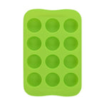 Ice Cube Tray 100% Food Grade Silicone Mold Chocolate Mould 12 Grids Soft Ice Maker Jelly Pudding Mould Ice Cube Maker