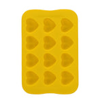 Ice Cube Tray 100% Food Grade Silicone Mold Chocolate Mould 12 Grids Soft Ice Maker Jelly Pudding Mould Ice Cube Maker