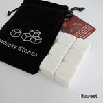 Drixon 100% Natural Whiskey Stones Sipping Ice Cube Whisky Stone Whisky Rock Cooler Wedding Gift Favor Christmas Bar