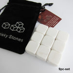 Drixon 100% Natural Whiskey Stones Sipping Ice Cube Whisky Stone Whisky Rock Cooler Wedding Gift Favor Christmas Bar