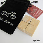 Drixon 100% Natural Whiskey Stones Sipping Ice Cube Whisky Stone Whisky Rock Cooler Wedding Gift Favor Christmas Bar