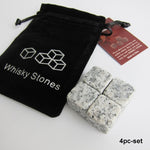 Drixon 100% Natural Whiskey Stones Sipping Ice Cube Whisky Stone Whisky Rock Cooler Wedding Gift Favor Christmas Bar