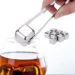 New Quality Stainless Steel Whiskey Stones Ice Cubes Soapstone Chillers Stone Drink Party Gift