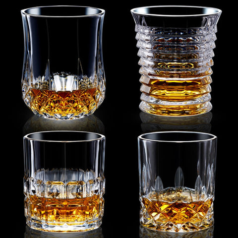 Whisky Glass Crystal cup tazas garrafa wine vasos vidrio bardak verre copas vino copas cristal szklanki vodka bicchieri glasses