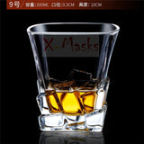 Whisky Glass Crystal cup tazas garrafa wine vasos vidrio bardak verre copas vino copas cristal szklanki vodka bicchieri glasses