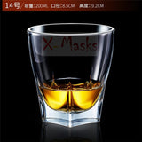 Whisky Glass Crystal cup tazas garrafa wine vasos vidrio bardak verre copas vino copas cristal szklanki vodka bicchieri glasses