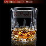 Whisky Glass Crystal cup tazas garrafa wine vasos vidrio bardak verre copas vino copas cristal szklanki vodka bicchieri glasses