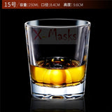 Whisky Glass Crystal cup tazas garrafa wine vasos vidrio bardak verre copas vino copas cristal szklanki vodka bicchieri glasses