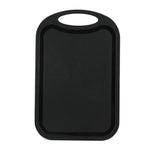 Plastic Chopping Block Meat Vegetable Cutting Board Non-Slip Anti Overflow With Hang Hole Chopping Board Black